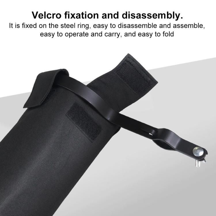 Custodia portatile per bacchette da batteria in tessuto Oxford
