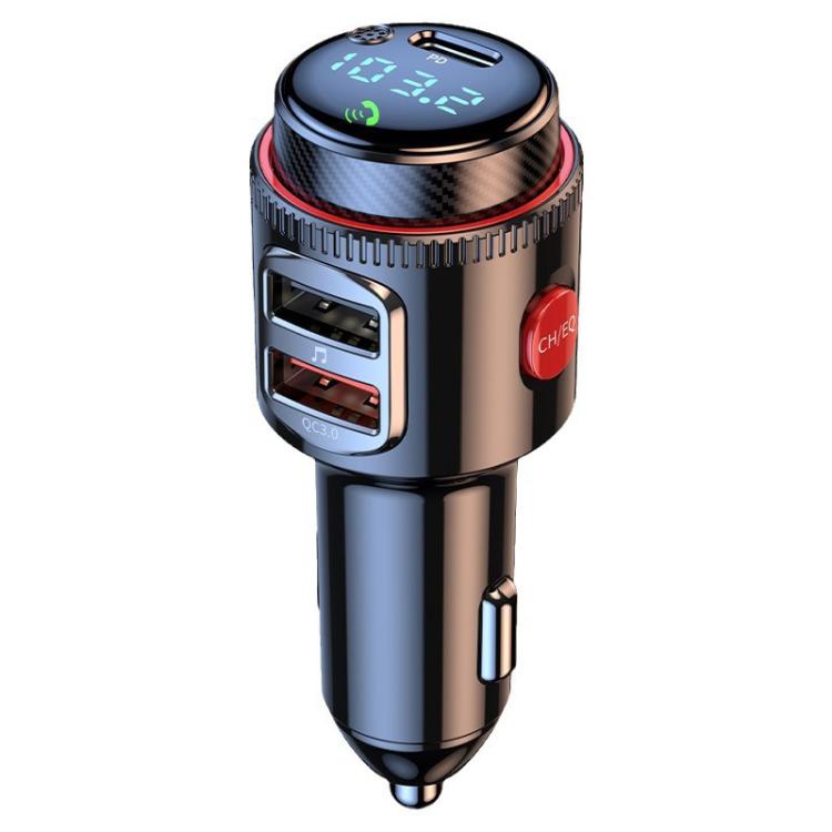 Trasmettitore FM per auto T23 con Bluetooth e ricarica rapida