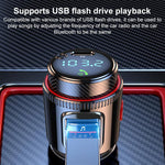 Trasmettitore FM per auto T23 con Bluetooth e ricarica rapida