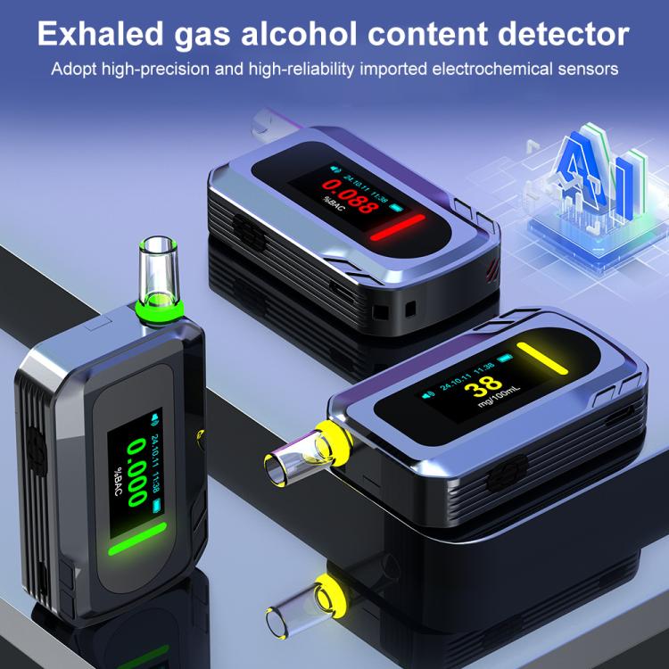 Tester portatile D2000 per contenuto alcol con schermo IPS