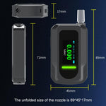 Tester portatile D2000 per contenuto alcol con schermo IPS