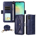 Custodia per telefono a tracolla in pelle di vacchetta con scomparti multipli per carte., For Galaxy A57 5G, For Samsung Galaxy A25e / A25 5G SC-53F, For Samsung Galaxy S25 FE 5G, For Samsung Galaxy A07 4G