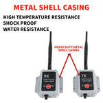 Trasmettitore e ricevitore wireless 2.4G per telecamere cablate