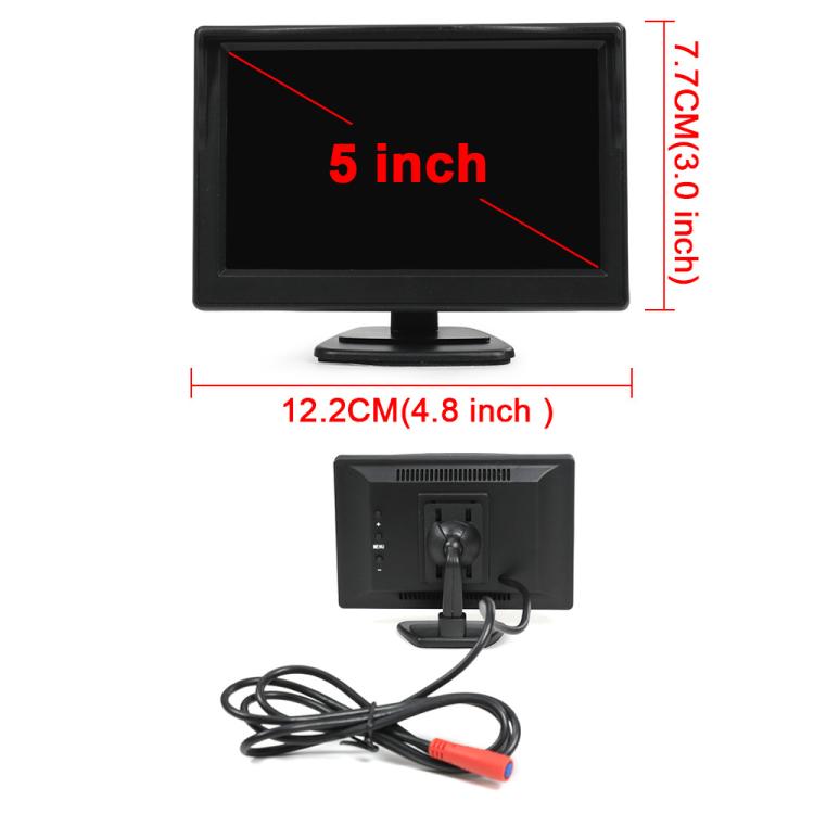 Kit telecamere angolo cieco con schermo HD 5" 1080P