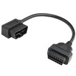 Cavo prolunga OBD2 16 pin maschio a femmina 30 cm