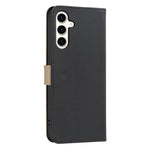 Custodia per telefono in pelle con motivo floreale traforato e protezione RFID., For Samsung Galaxy M36 5G