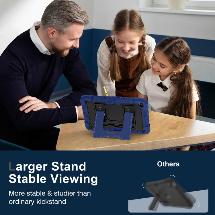 Custodia rigida in silicone Big Holder per tablet PC con tracolla, For Samsung Galaxy Tab A9+