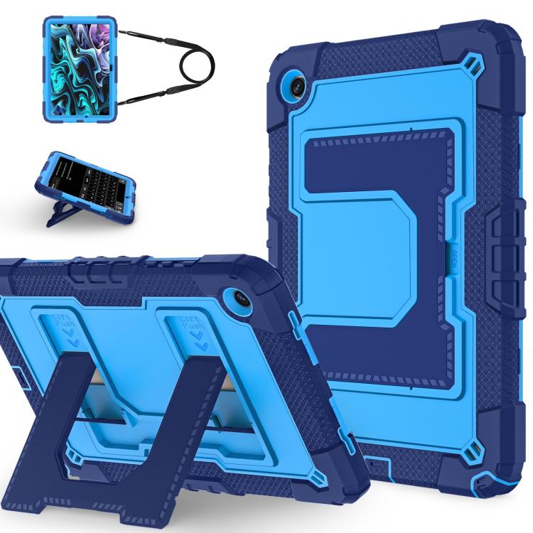 Custodia rigida in silicone Big Holder per tablet PC con tracolla, For Samsung Galaxy Tab A9+
