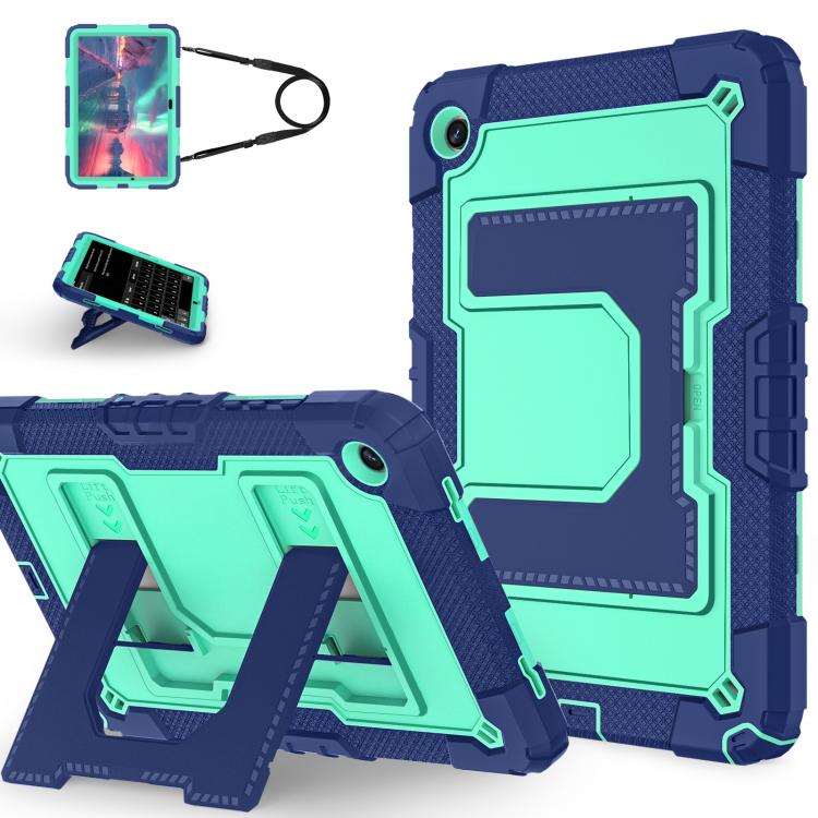Custodia rigida in silicone Big Holder per tablet PC con tracolla, For Samsung Galaxy Tab A9+