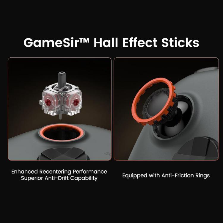 Controller di gioco wireless GameSir Nova 2 Lite per Switch e PC
