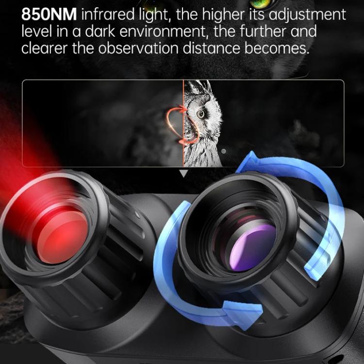 FNIRSI NVS-40 Binocolo portatile con visione notturna 4K