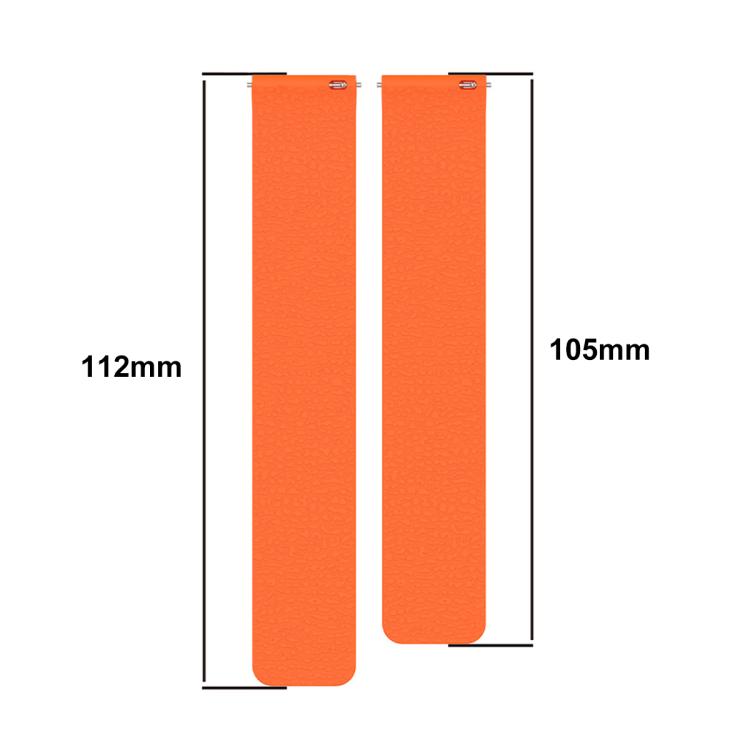 Cinturino per orologio magnetico in silicone con texture litchi xDfind, For Garmin Forerunner 35/30/35J 20mm