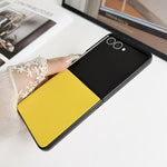 Custodia per telefono Morandi Solid Color con texture effetto pelle, For Samsung Galaxy Z Flip7 5G