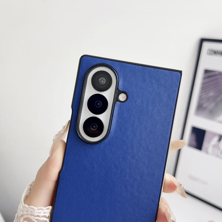 Custodia per telefono Morandi Solid Color con texture effetto pelle, For Galaxy Z Fold8 Ultra 5G