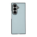 Custodia per telefono Morandi Solid Color con texture effetto pelle, For Galaxy Z Fold8 Ultra 5G