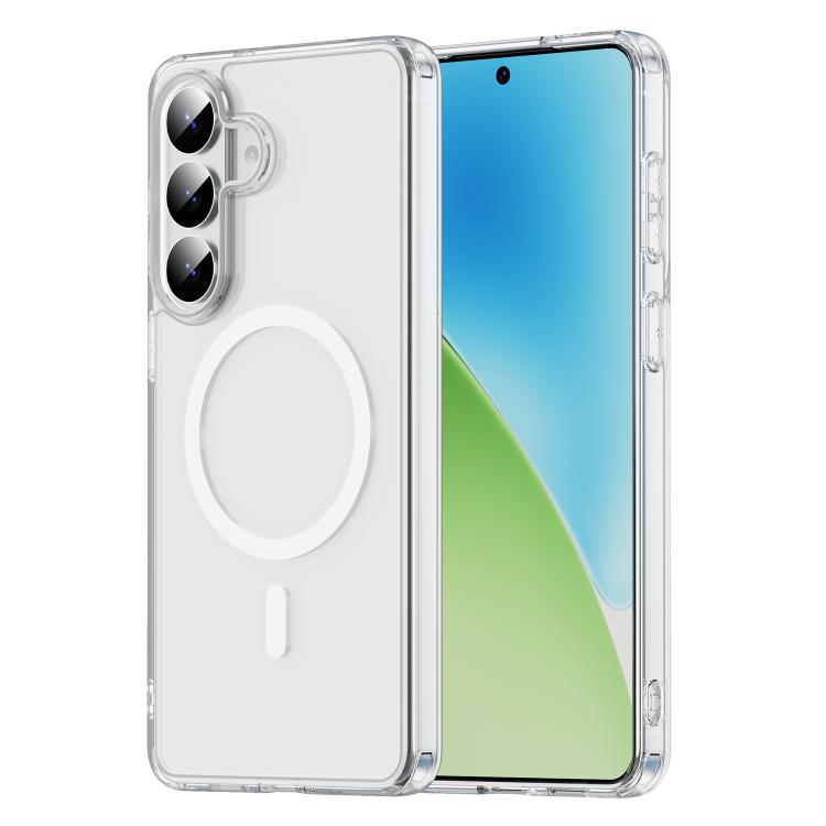 Custodia ibrida in PC TPU con airbag antiurto e MagSafe per telefono., For Galaxy S26 FE 5G, For Samsung Galaxy S26+ 5G, For Samsung Galaxy S26 Edge 5G, For Samsung Galaxy S26 Ultra 5G, For Samsung Galaxy S26 5G, For Samsung Galaxy S25 Edge 5G