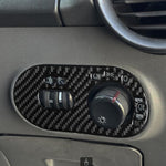 Adesivo fibra di carbonio per interruttore fari SEAT Ibiza 2003-2