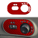 Adesivo fibra di carbonio per interruttore fari SEAT Ibiza 2003-2