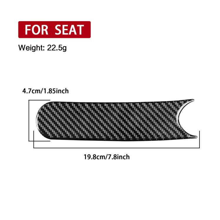 Adesivo in fibra di carbonio per freno a mano SEAT Leon 2005-2012