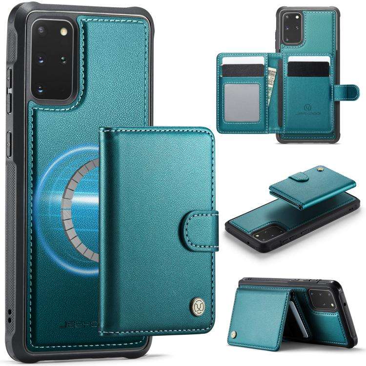 Portafoglio con fibbia in pelle per Samsung Galaxy S20 Ultra 5G, S20 e S20+ con