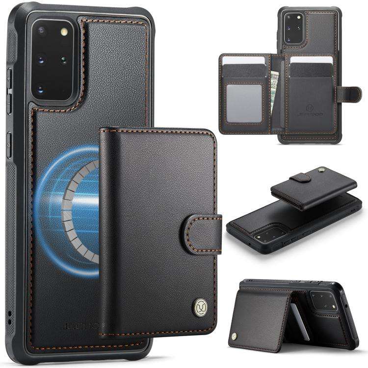 Portafoglio con fibbia in pelle per Samsung Galaxy S20 Ultra 5G, S20 e S20+ con