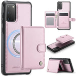 Portafoglio con fibbia in pelle per Samsung Galaxy S20 Ultra 5G, S20 e S20+ con