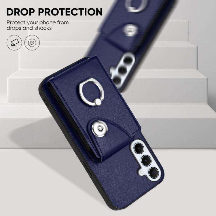 Custodia porta carte e porta anelli per Samsung Galaxy A26 5G e A06 4G