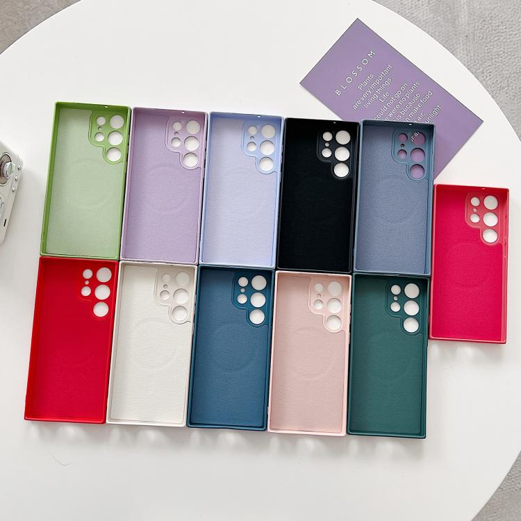 Custodia magnetica in silicone liquido per Samsung Galaxy A06 4G e A56 5G