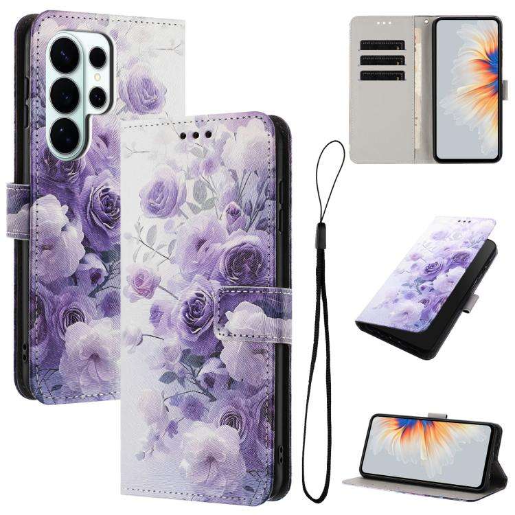 Custodia in pelle con motivo a colori per Galaxy S26 FE, Samsung Galaxy S26+ e