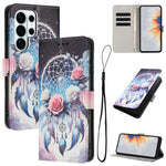 Custodia in pelle con motivo a colori per Galaxy S26 FE, Samsung Galaxy S26+ e