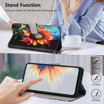 Custodia in pelle con motivo a colori per Galaxy S26 FE, Samsung Galaxy S26+ e