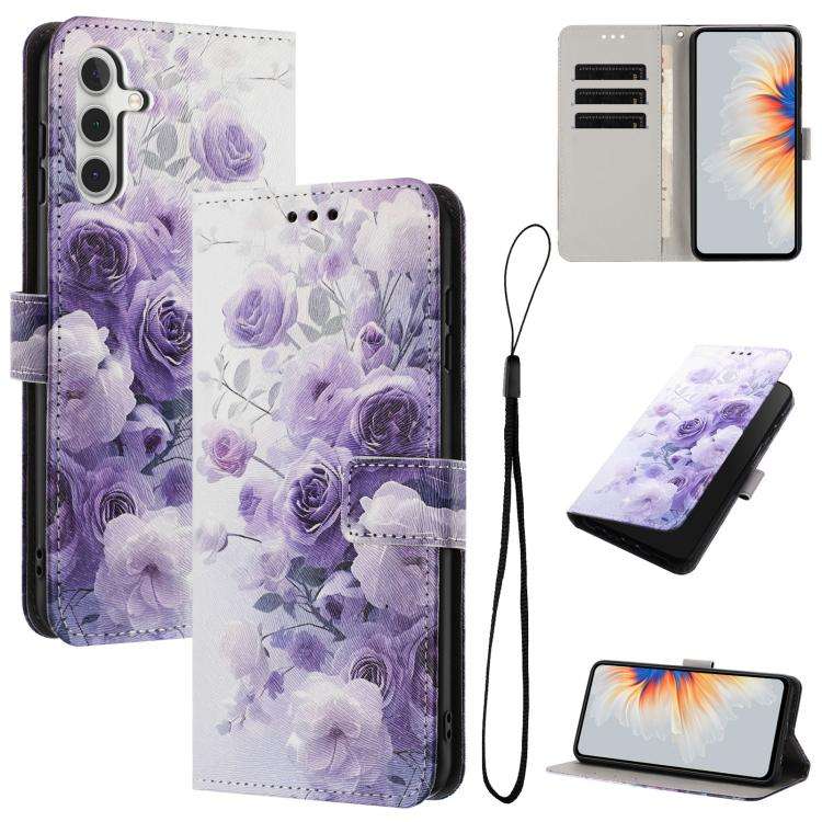 Custodia in pelle con motivo a colori per Galaxy S26 FE, Samsung Galaxy S26+ e