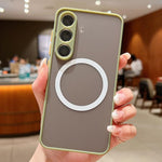 Custodia Hawkeye Skin Feel MagSafe per Samsung Galaxy A56, A26, A36 e A16 4G/5G
