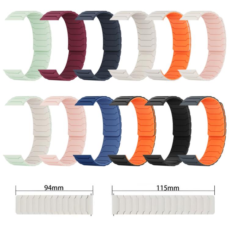 Cinturino per orologio magnetico in silicone xDfind, For Fitbit Versa 4 / 3 / Sense 2 / Sense