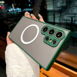 Custodia per telefono Hawkeye Skin Feel MagSafe per Samsung Galaxy S21 Ultra 5G