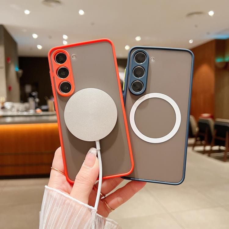 Custodia per telefono Hawkeye Skin Feel MagSafe per Samsung Galaxy S21 Ultra 5G