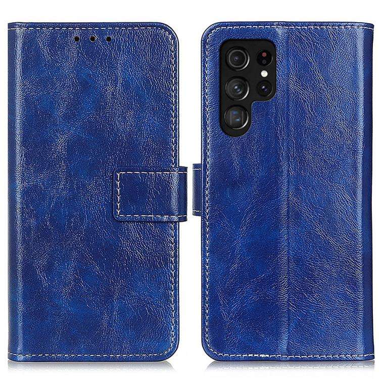 Custodia per telefono in pelle con texture Crazy Horse per e modelli compatibili