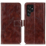 Custodia per telefono in pelle con texture Crazy Horse per e modelli compatibili