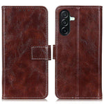 Custodia per telefono in pelle con texture Crazy Horse per e modelli compatibili