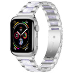 Cinturino per orologio xDfind con tre perline in metallo e resina, For Apple Watch 42 / 44 / 45 / 46 / 49mm