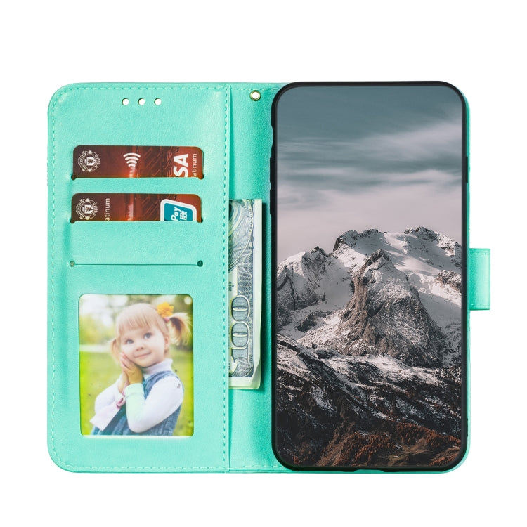 Custodia pelle sintetica mandala con supporto per Google Pixel 5, 4a 5G e 5 XL /