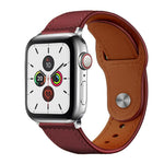 Cinturino per orologio xDfind con fibbia a rivetto in vera pelle, For Apple Watch 42 / 44 / 45 / 46 / 49mm