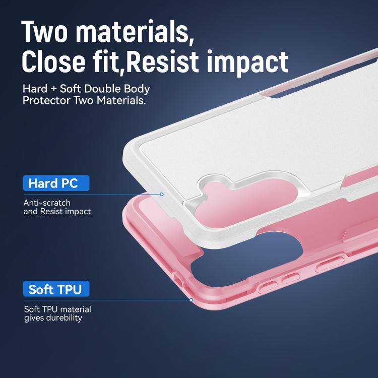 Custodia Pioneer Armor Heavy Duty in PC ibrido TPU per Samsung Galaxy A57 e A06