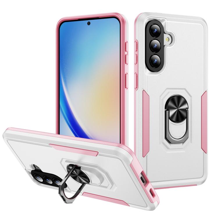 Custodia Pioneer Armor Heavy Duty ibrida in PC e TPU con supporto per Samsung