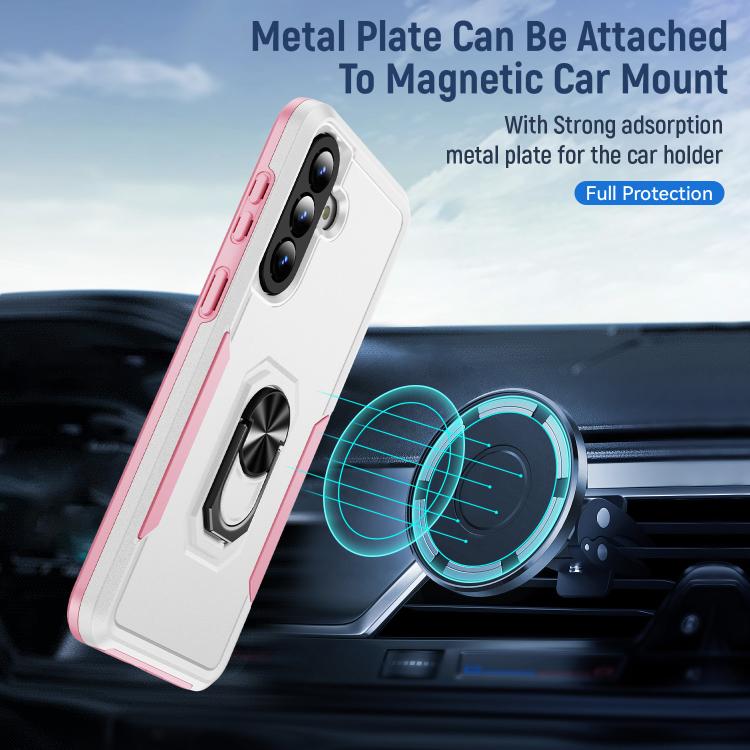 Custodia Pioneer Armor Heavy Duty ibrida in PC e TPU con supporto per Samsung