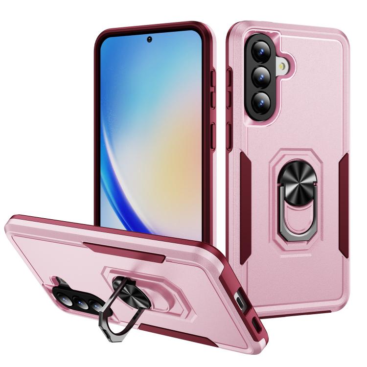 Custodia Pioneer Armor Heavy Duty ibrida in PC e TPU con supporto per Samsung