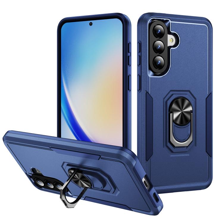 Custodia Pioneer Armor Heavy Duty ibrida in PC e TPU con supporto per Samsung