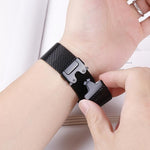 Cinturino per orologio in acciaio inossidabile con fibbia milanese a paracadute xDfind, For Amazfit T-Rex 3