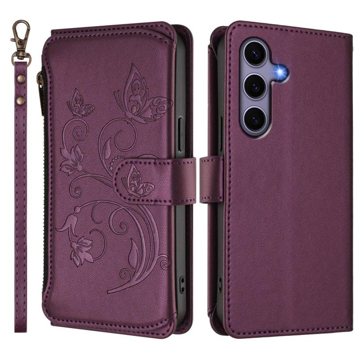 Custodia portafoglio con cerniera per Samsung Galaxy S24 e S25 5G - immagine 2