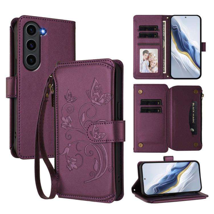 Custodia portafoglio con cerniera per Samsung Galaxy S23 5G - immagine 17